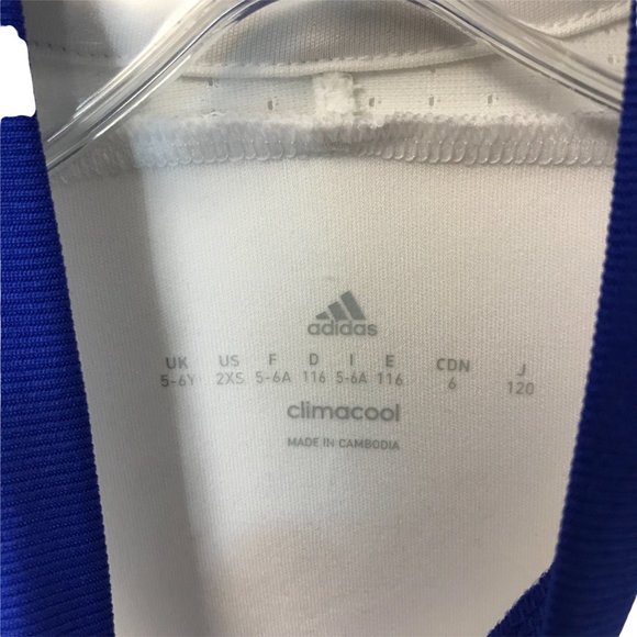 Adidas Youth Climacool Tiro 17 Soccer Jersey (Size 2XS) - Picture 3 of 4
